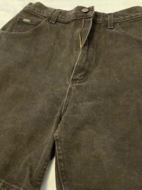 Lee Black Denim shorts